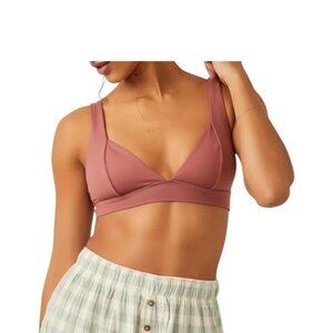 Free People Movement Duo Corset Bra Pink Size M